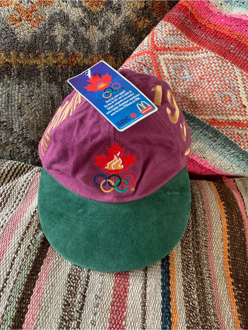 Vintage 1996 Atlanta Olympics McDonald’s Hat